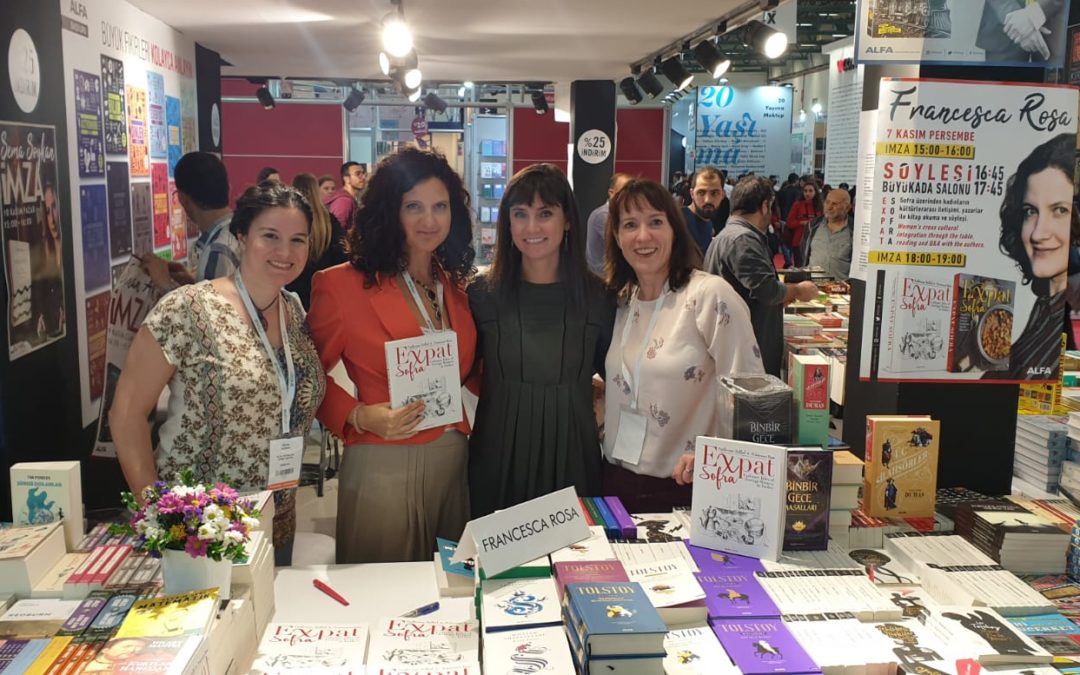 A day at Istanbul Book Fair as a contributor of Expat Sofra. By Tanya Adman Akay